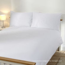 Factory Wholesale Hotel Use 100% Cotton White Plain Duvet Cover Queen Size